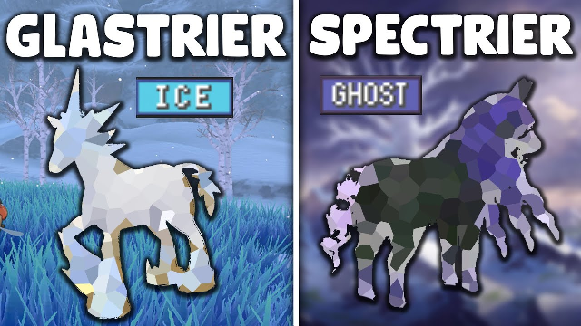 New Legendary Pokemon Glastrier & Spectrier Coming In Pokemon Sword & Shield's Crown Tundra!